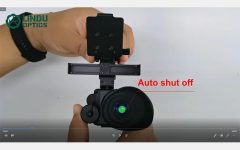 Монокулярные очки ночного видения Lindu LDNV002, поколения 2 и 3, поле зрения 40 градусов.