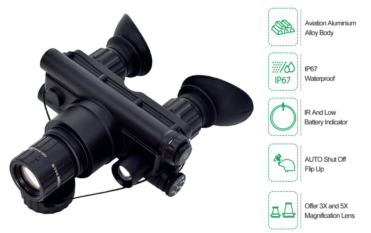 Очки ночного видения Gen 2 Gen 3 AN PVS 7 PVS-7