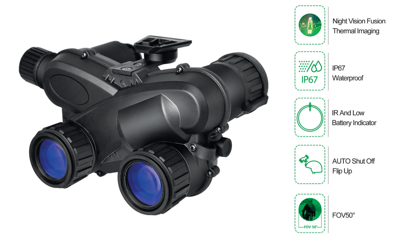 Очки ночного видения Fusion LD-NVG22T